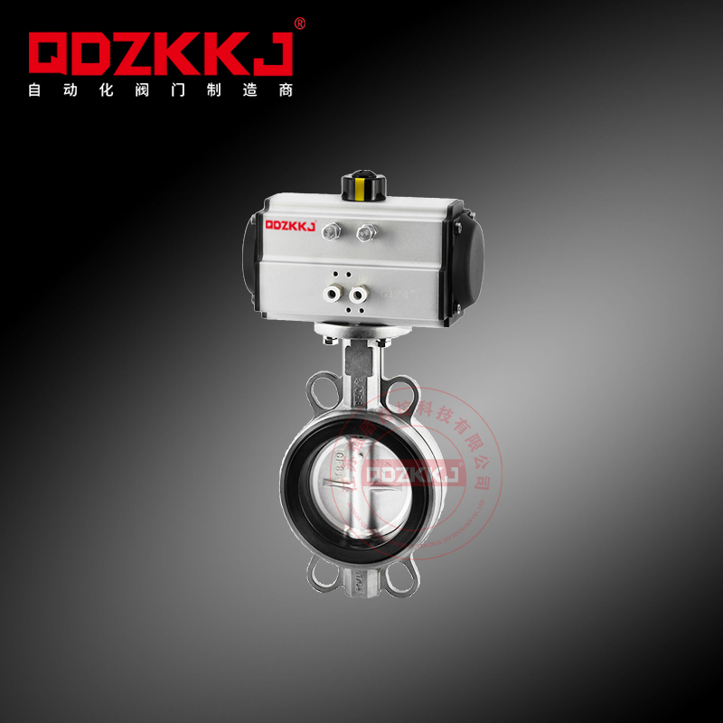 氣動(dòng)不銹鋼蝶閥_D671F氣動(dòng)對(duì)夾蝶閥