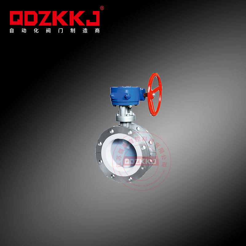 法蘭連接氟襯里蝶閥