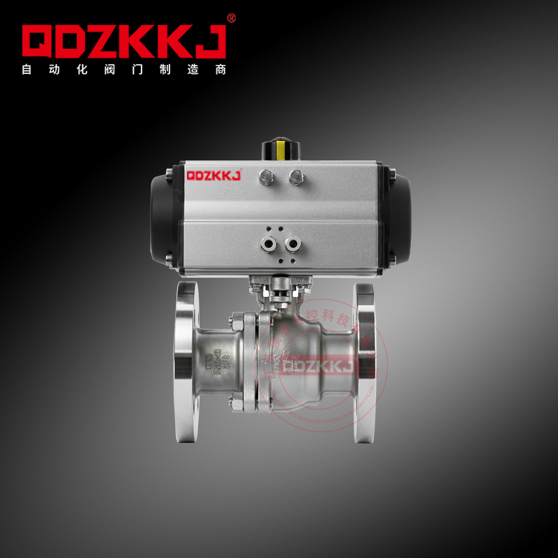 氣動(dòng)硬密封法蘭球閥 QD-Q641M-16P