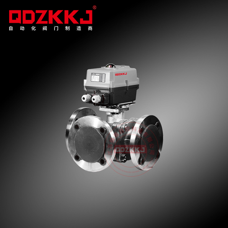 電動快開三通球閥 QDZK-Q944/5F-16P